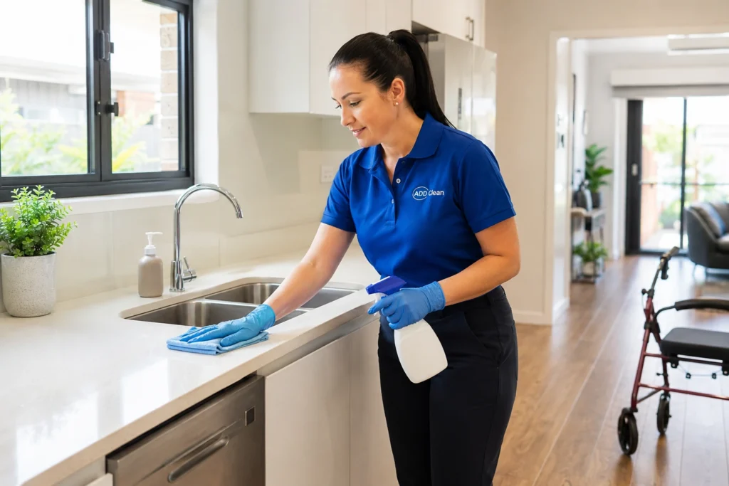 Fresh and well-maintained home environment after NDIS cleaning

